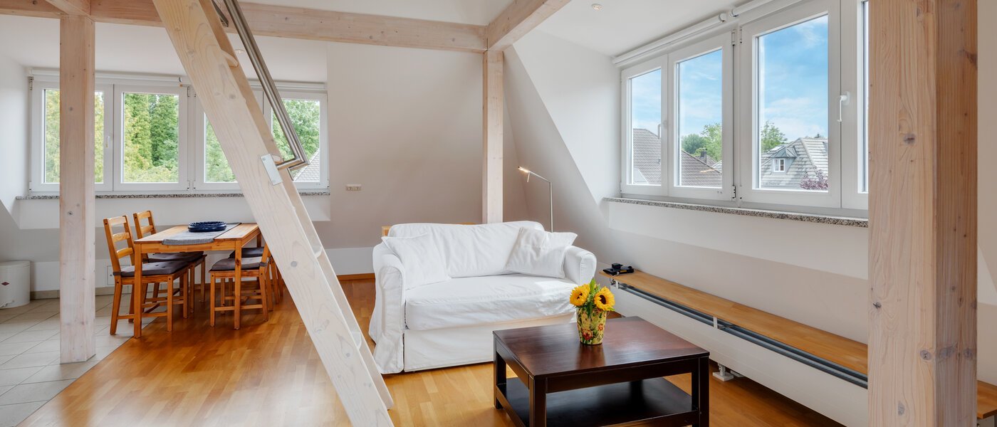 appartamento con galleria München Freimann 02 zona living 5027