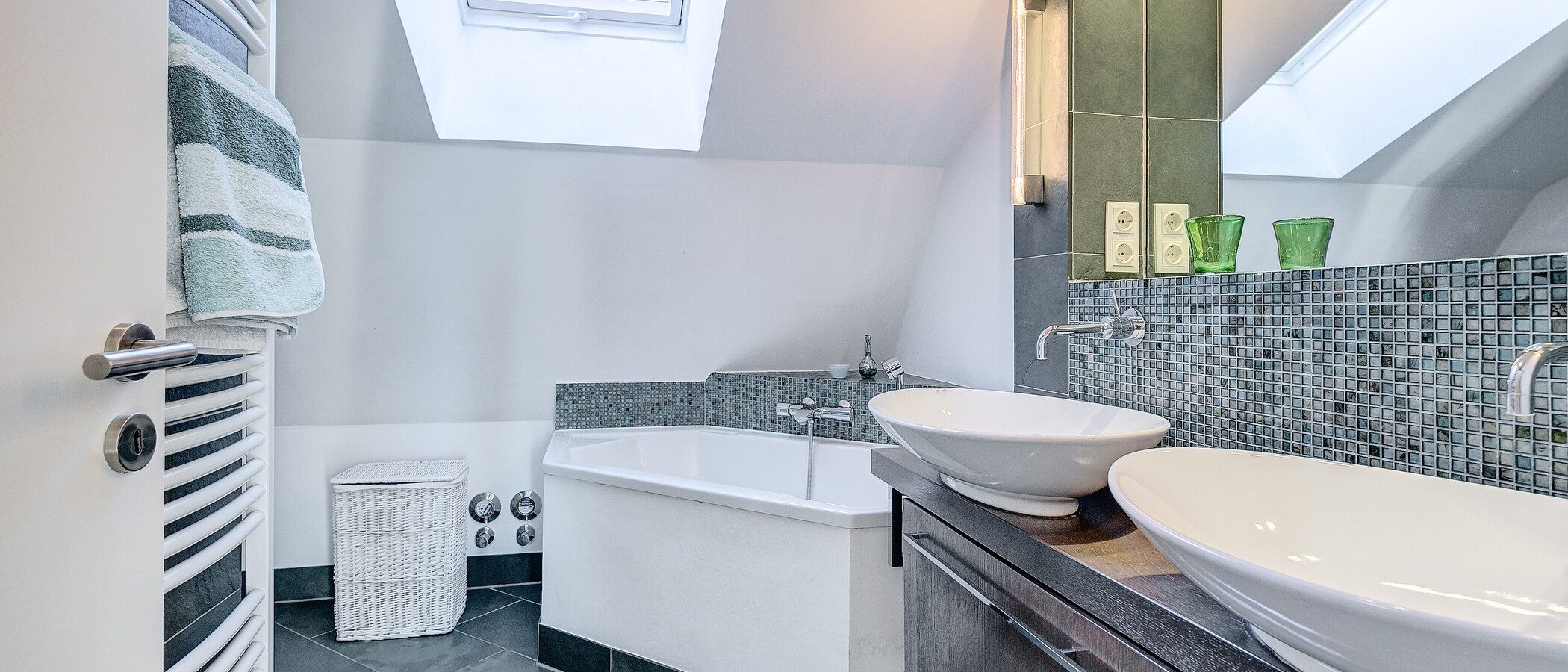 attico con terrazzo München Schwabing-West 01 bagno 5041