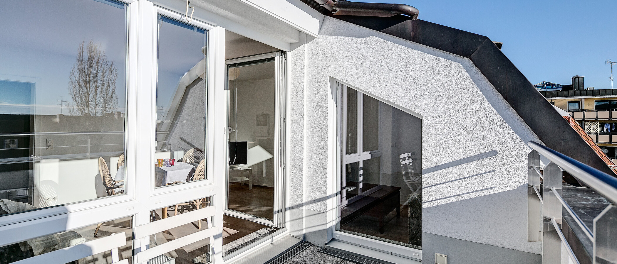 attico con terrazzo München Schwabing-West 01 terrazza 5041