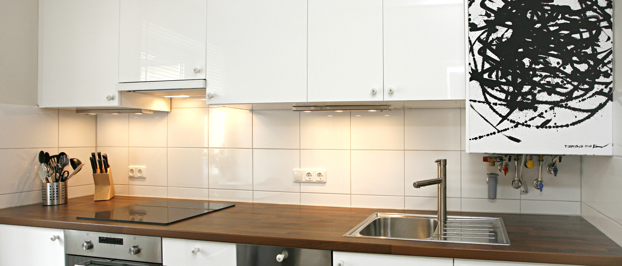 appartamento München Isarvorstadt 02 cucina 5071