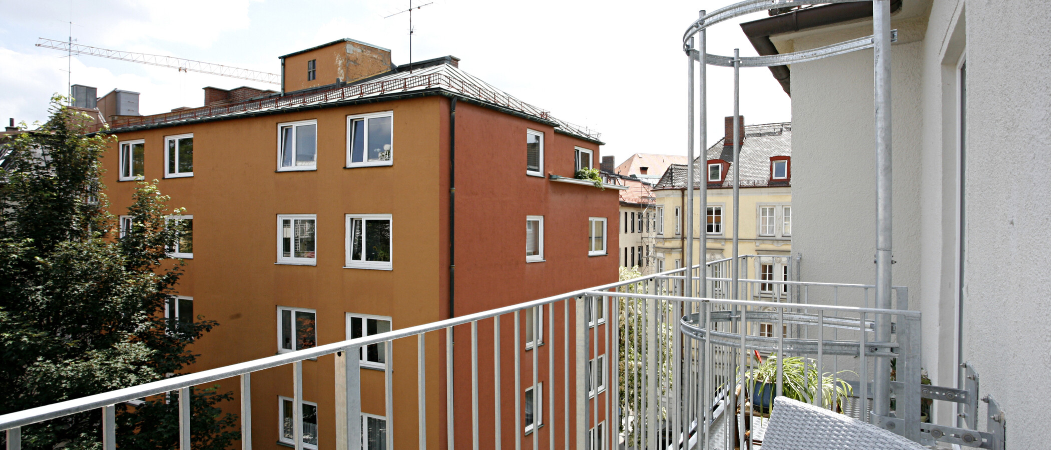 appartamento München Isarvorstadt 01 balcone 5071