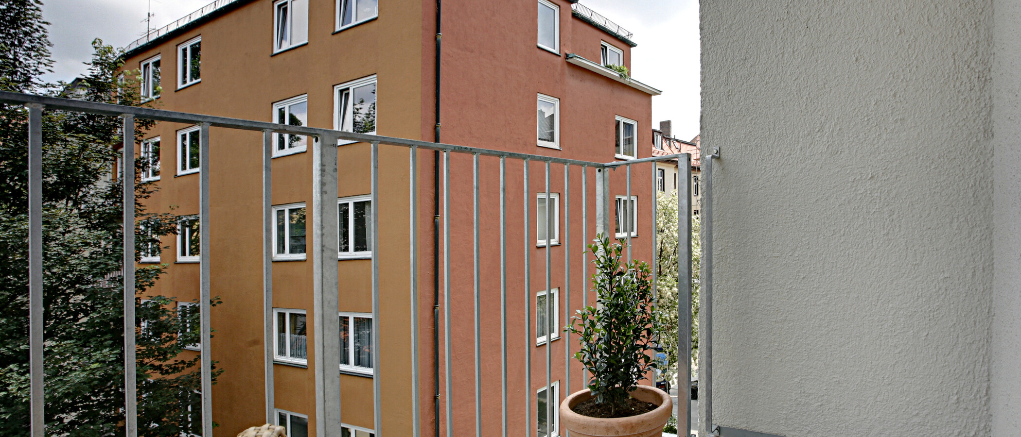 appartamento München Isarvorstadt 03 balcone 5072