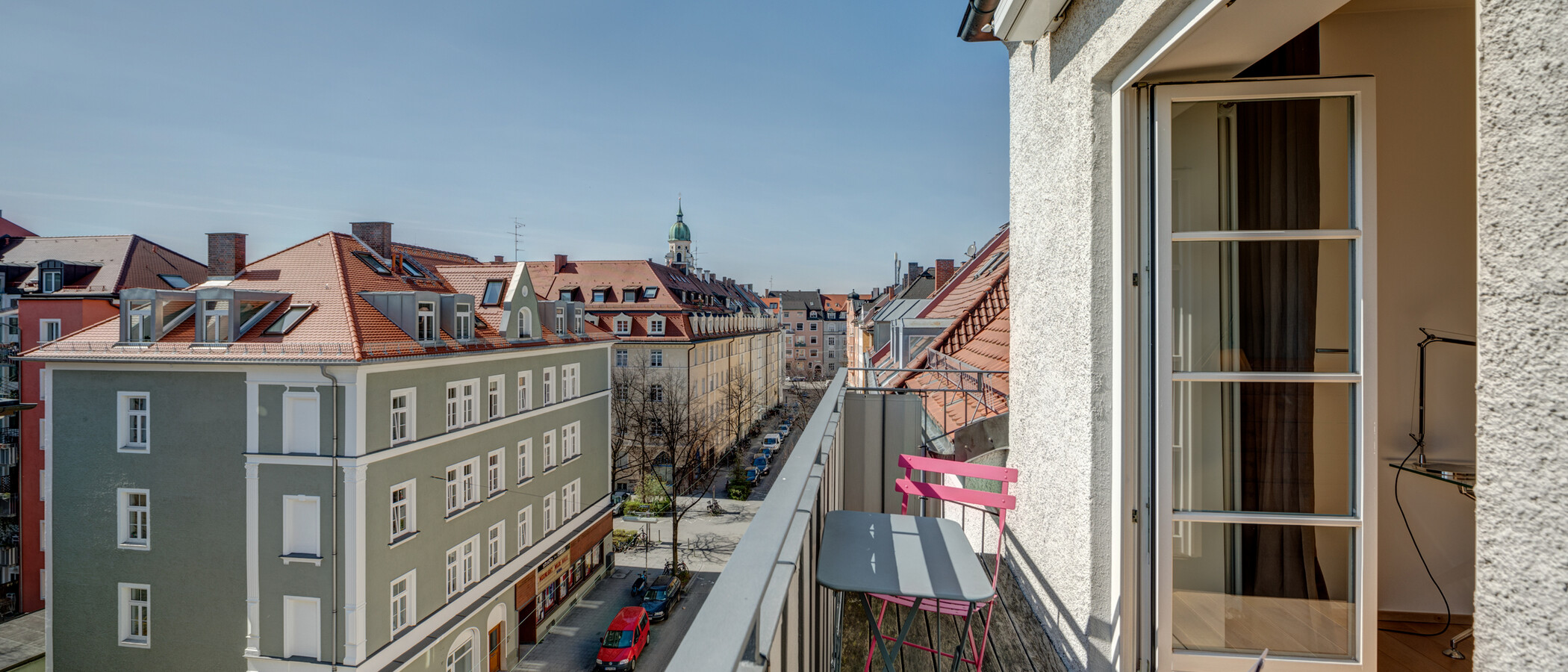 appartamento München Maxvorstadt - Rund um den Josephsplatz 03 balcone 5076