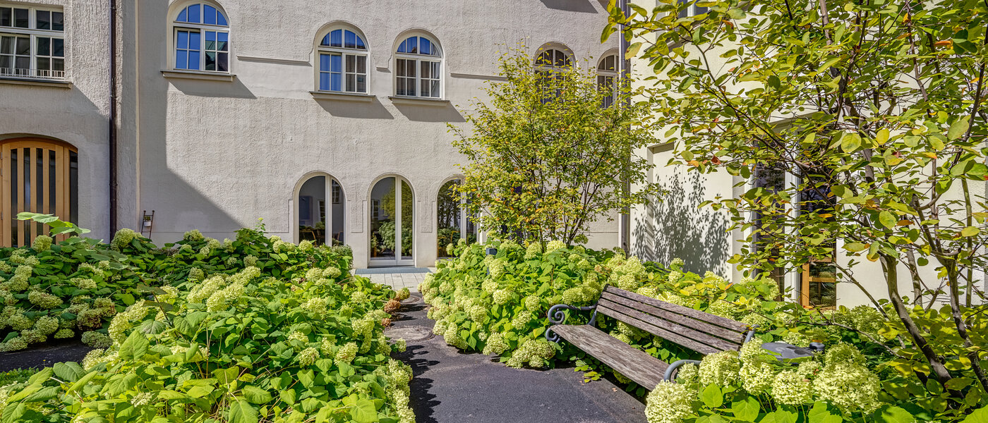 appartamento München Lehel 01 cortile interno  5084