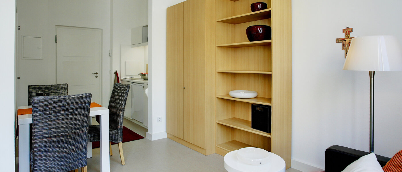 appartamento München Lehel 03 zona living 5084