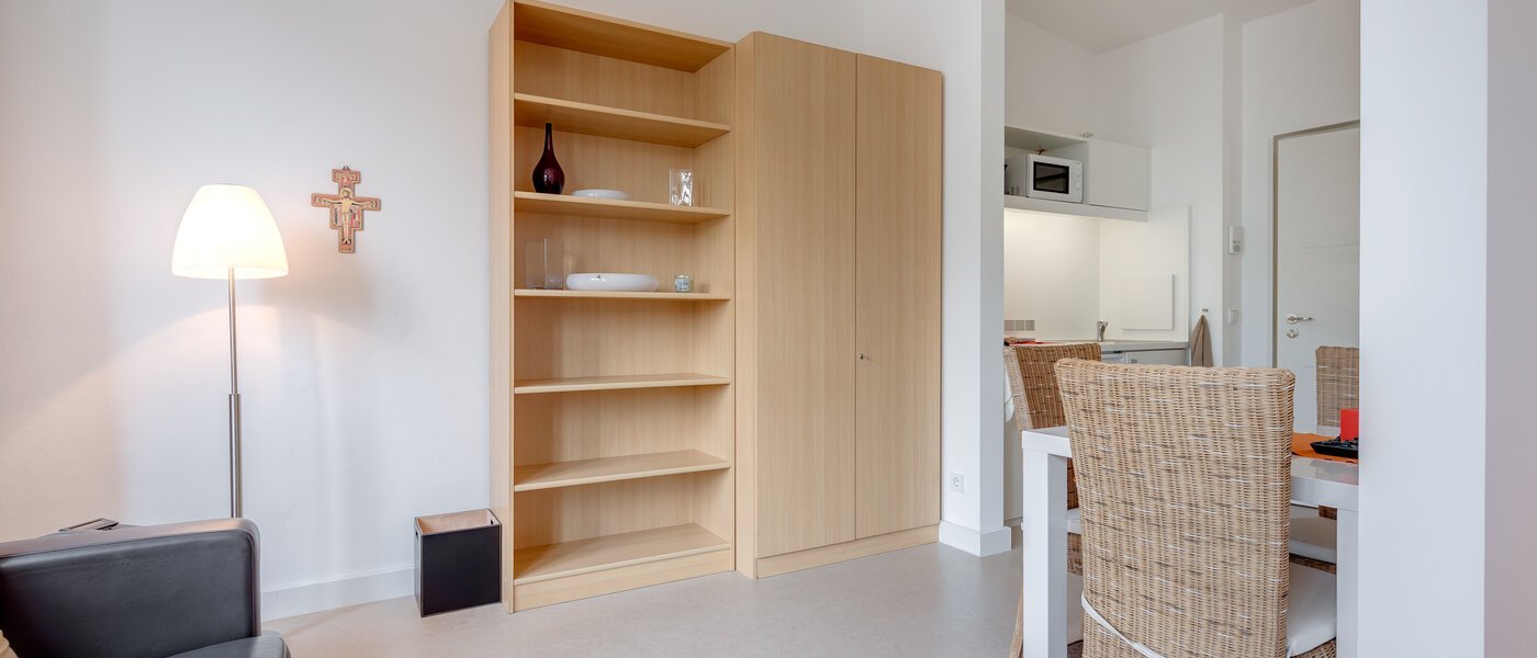 appartamento München Lehel 03 zona living 5093