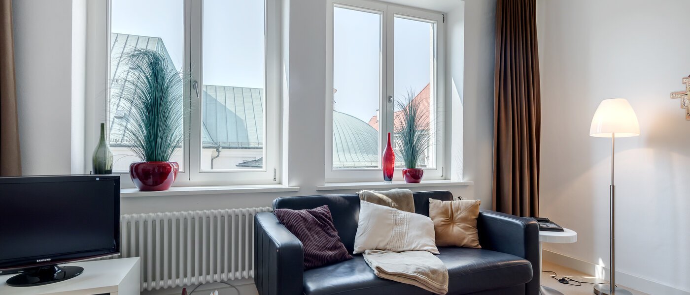 appartamento München Lehel 05 zona living 5093