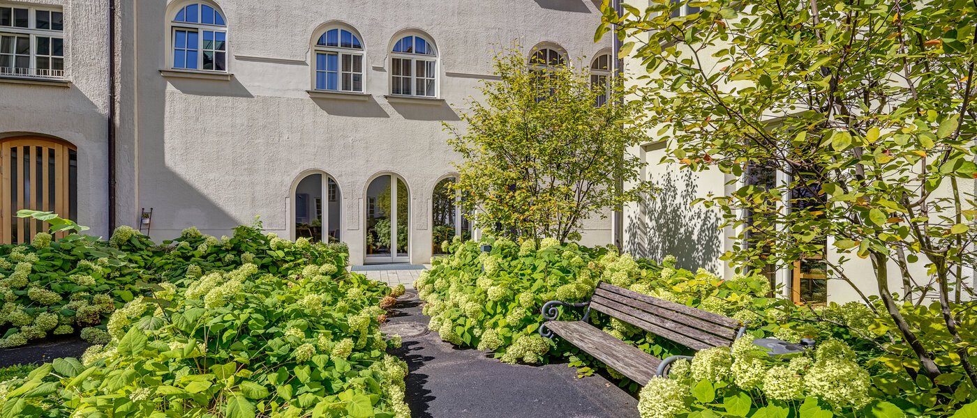 appartamento München Lehel 01 cortile interno  5096