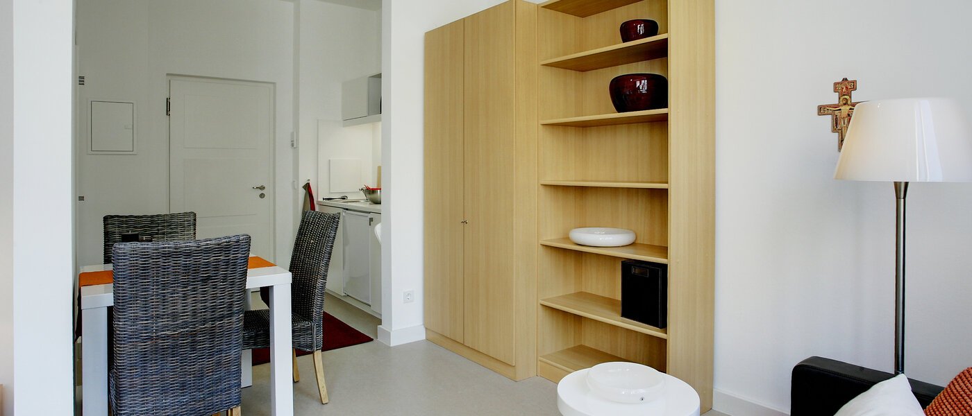 appartamento München Lehel 03 zona living 5096