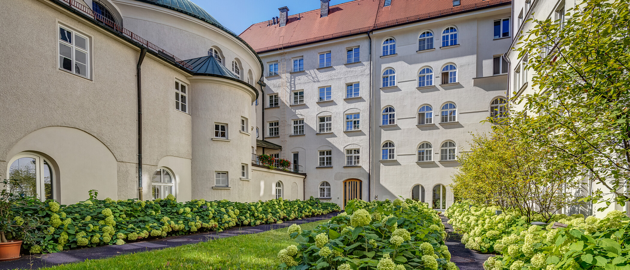 appartamento München Lehel 02 cortile interno  5113