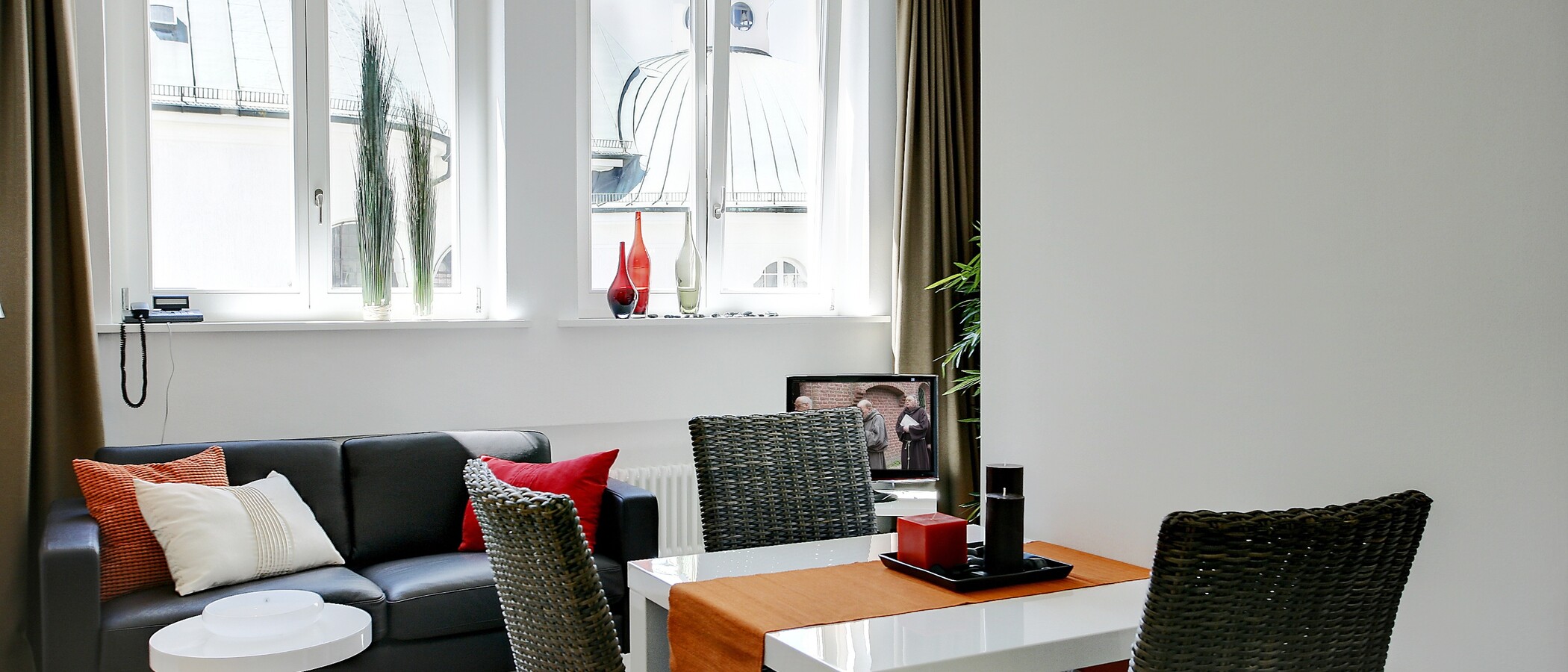 appartamento München Lehel 05 zona living 5113