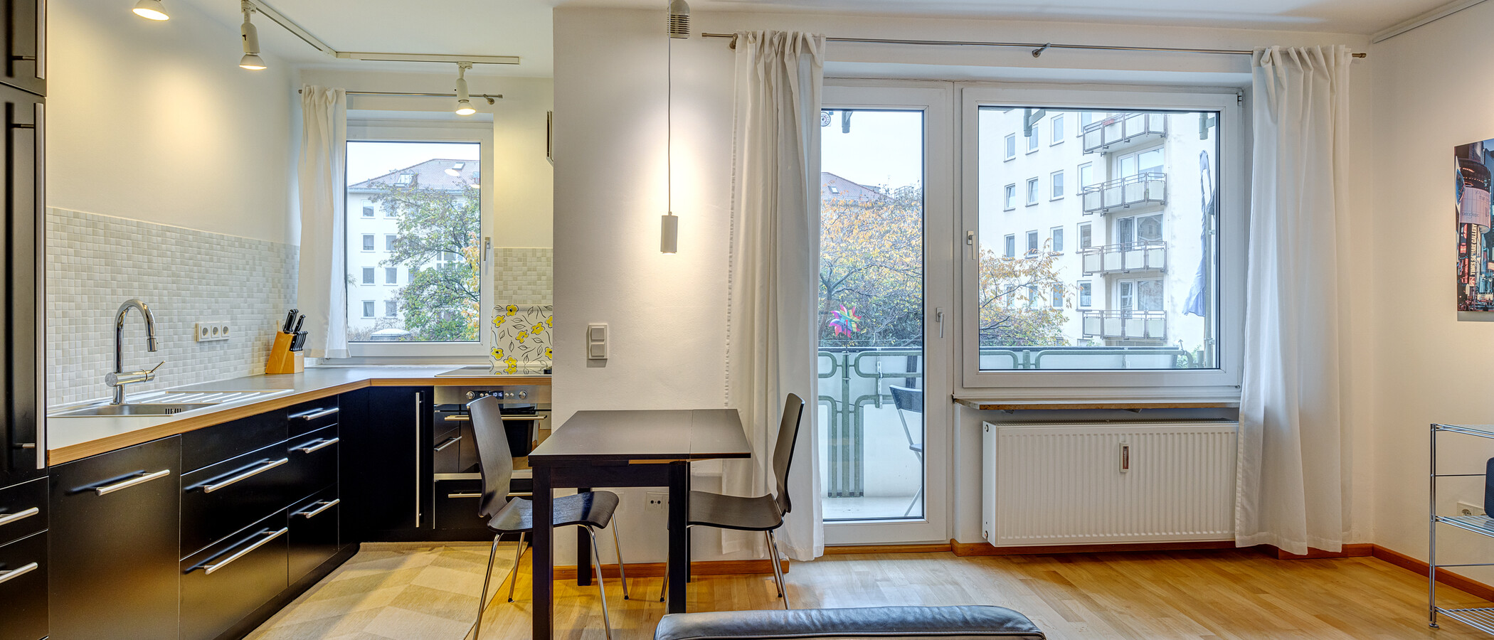 appartamento München Schwabing-West 04 zona living 5116