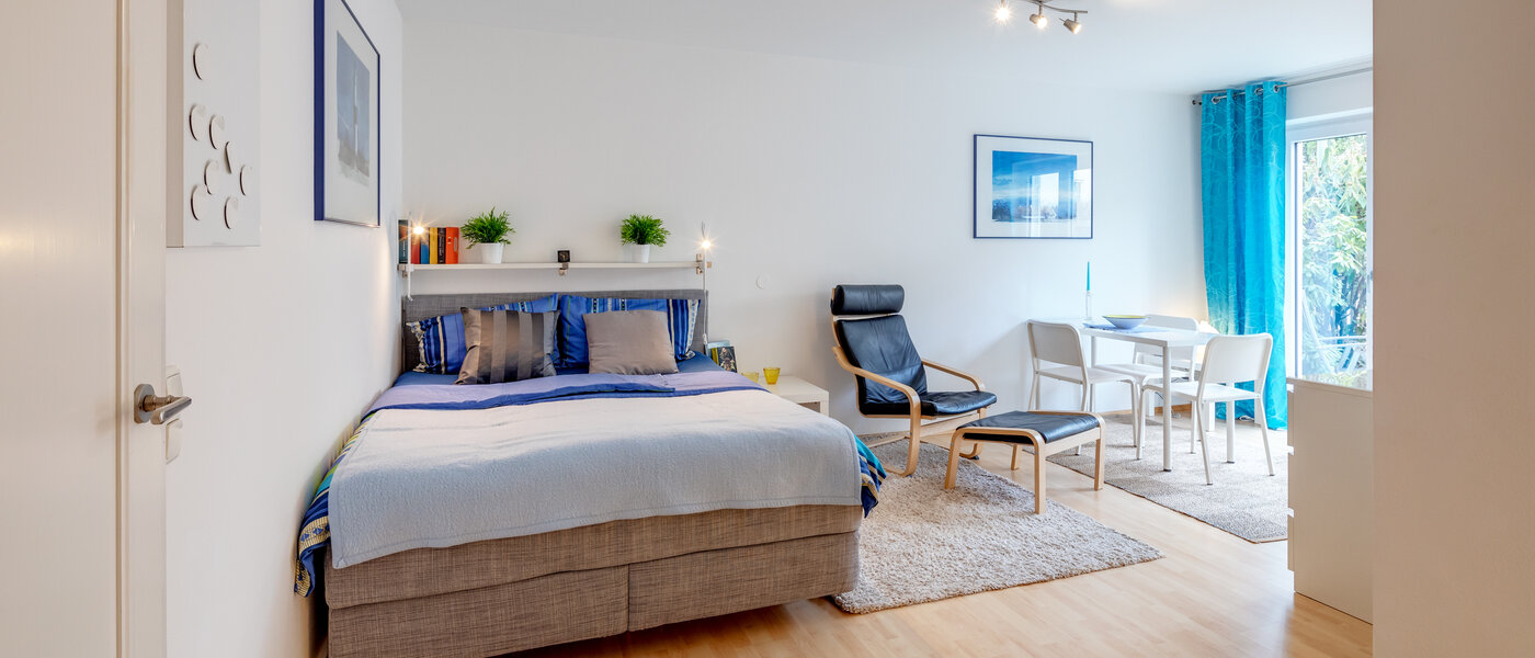 appartamento München Berg am Laim 04 zona living 5126