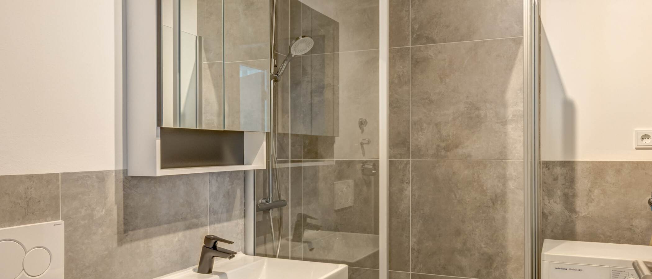 appartamento con giardino München Solln 01 bagno 515
