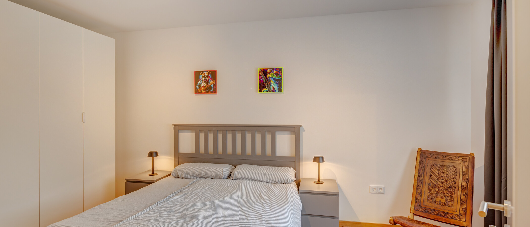 appartamento con giardino München Solln 01 camera da letto 515