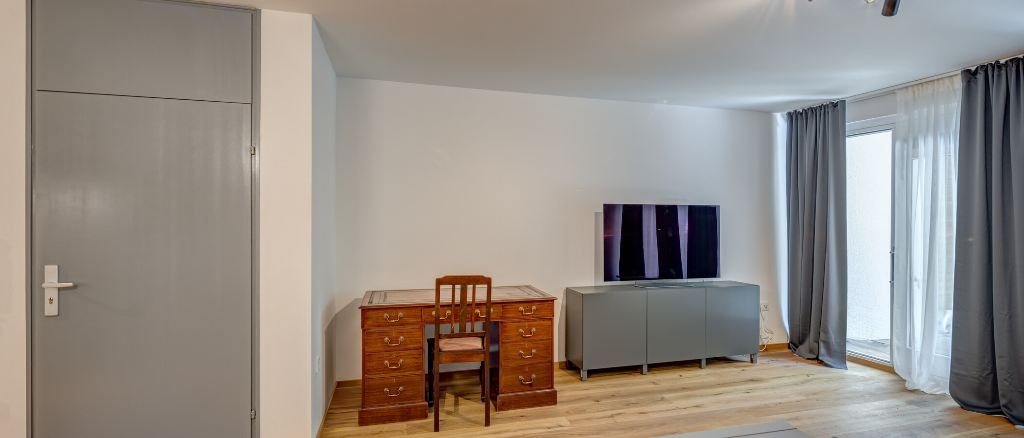 appartamento con giardino München Solln 03 zona living 515