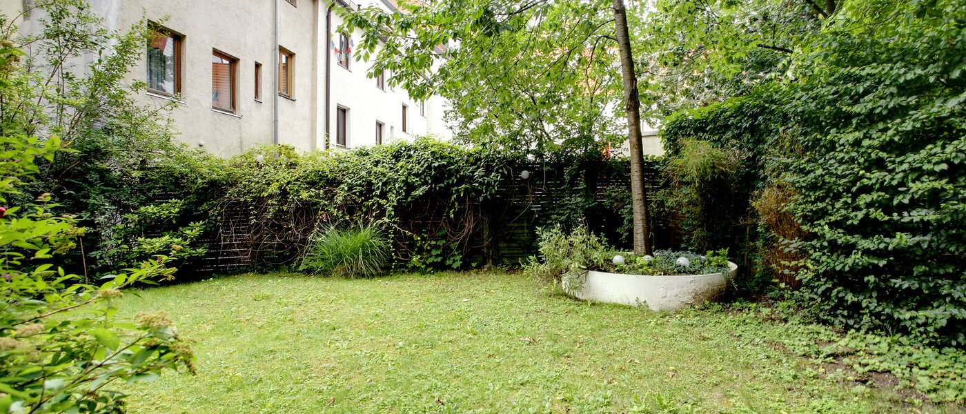 appartamento con giardino München Au 01 giardino 5163