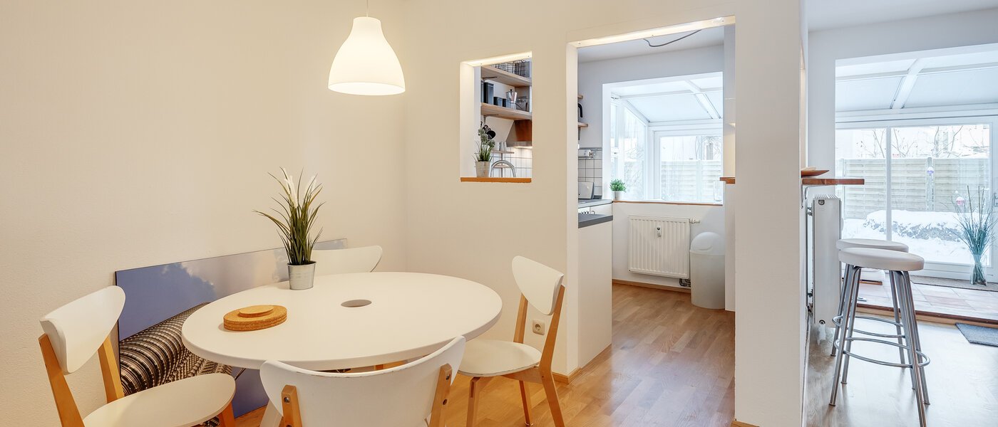 appartamento con giardino München Au 02 zona living 5163