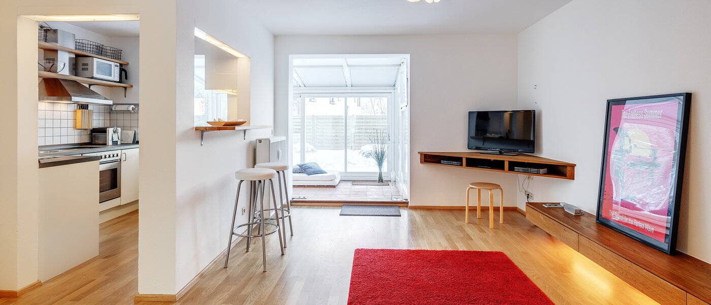 appartamento con giardino München Au 03 zona living 5163