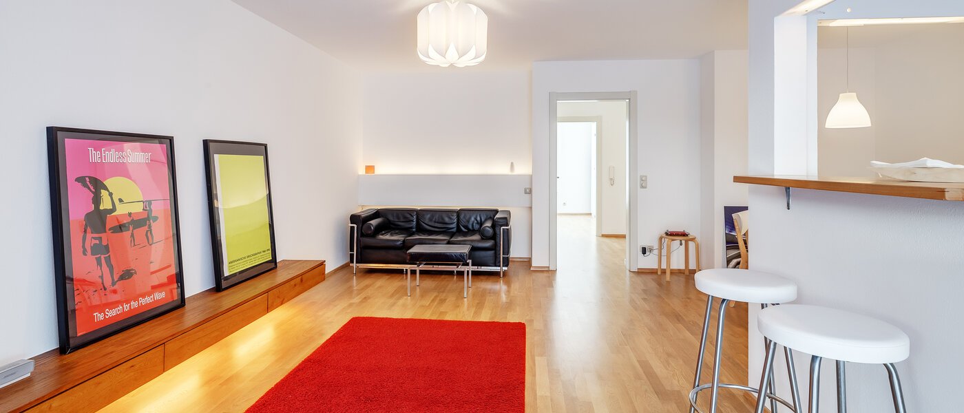 appartamento con giardino München Au 05 zona living 5163