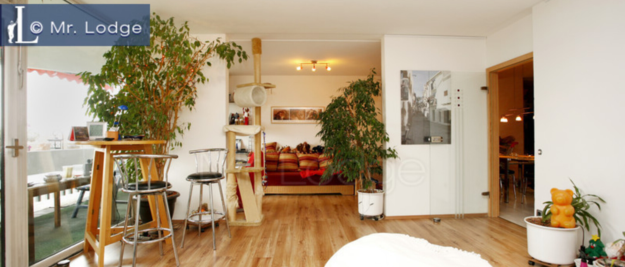 appartamento München Schwabing-Georgenschwaige 03 soggiorno 5164