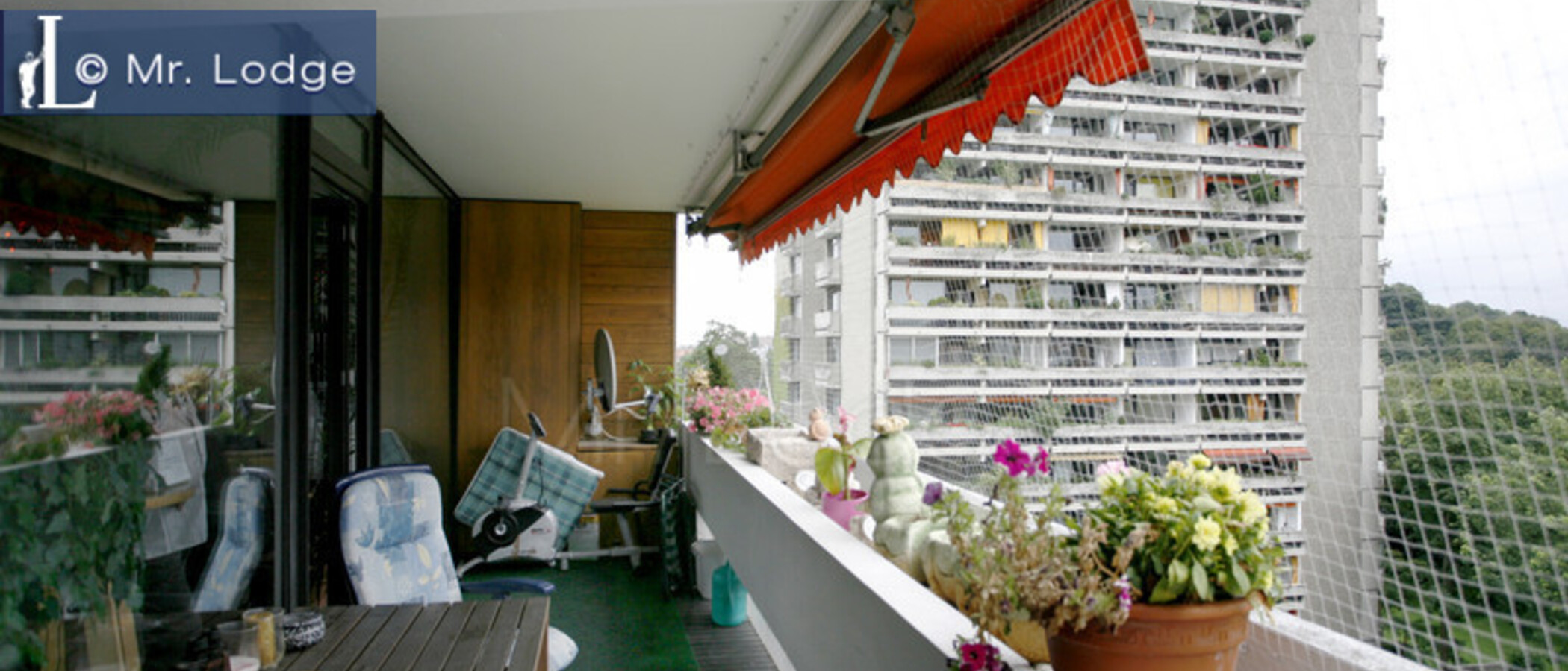 appartamento München Schwabing-Georgenschwaige 01 balcone 5164