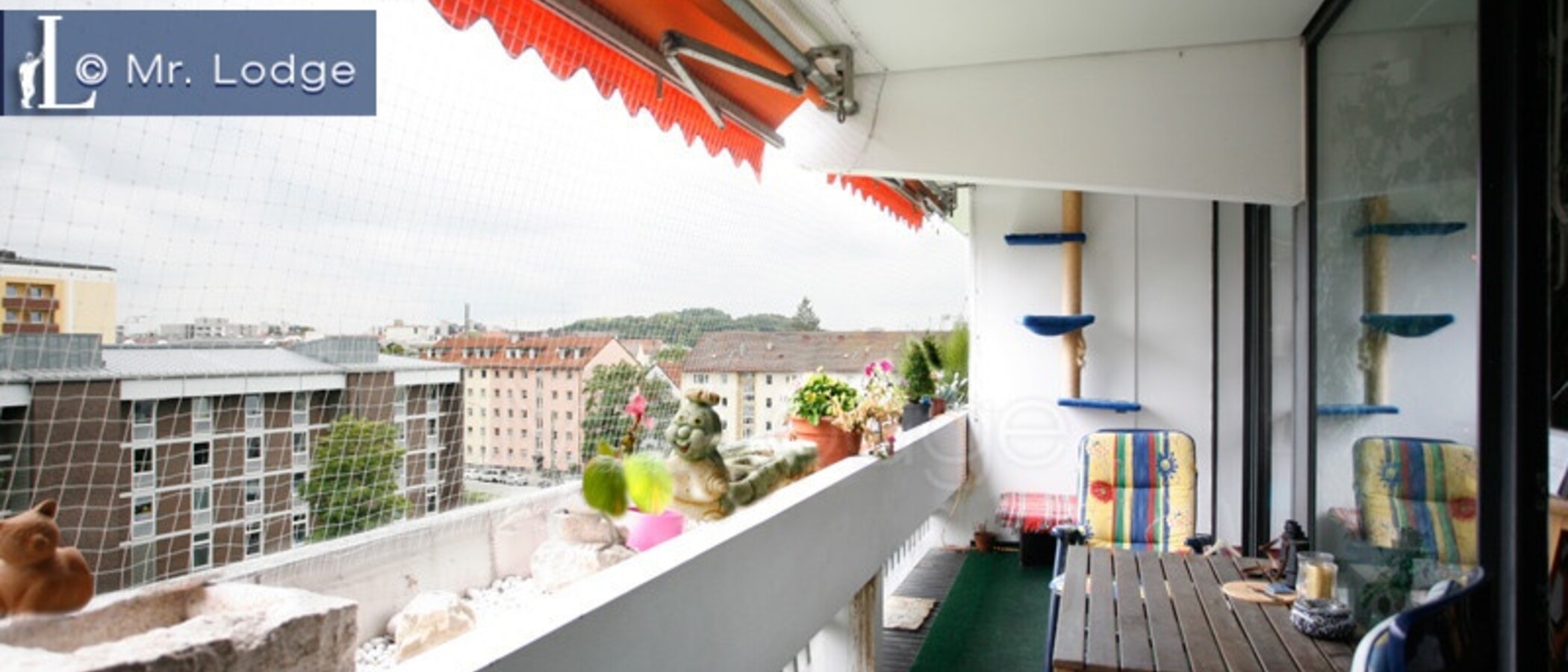 appartamento München Schwabing-Georgenschwaige 02 balcone 5164