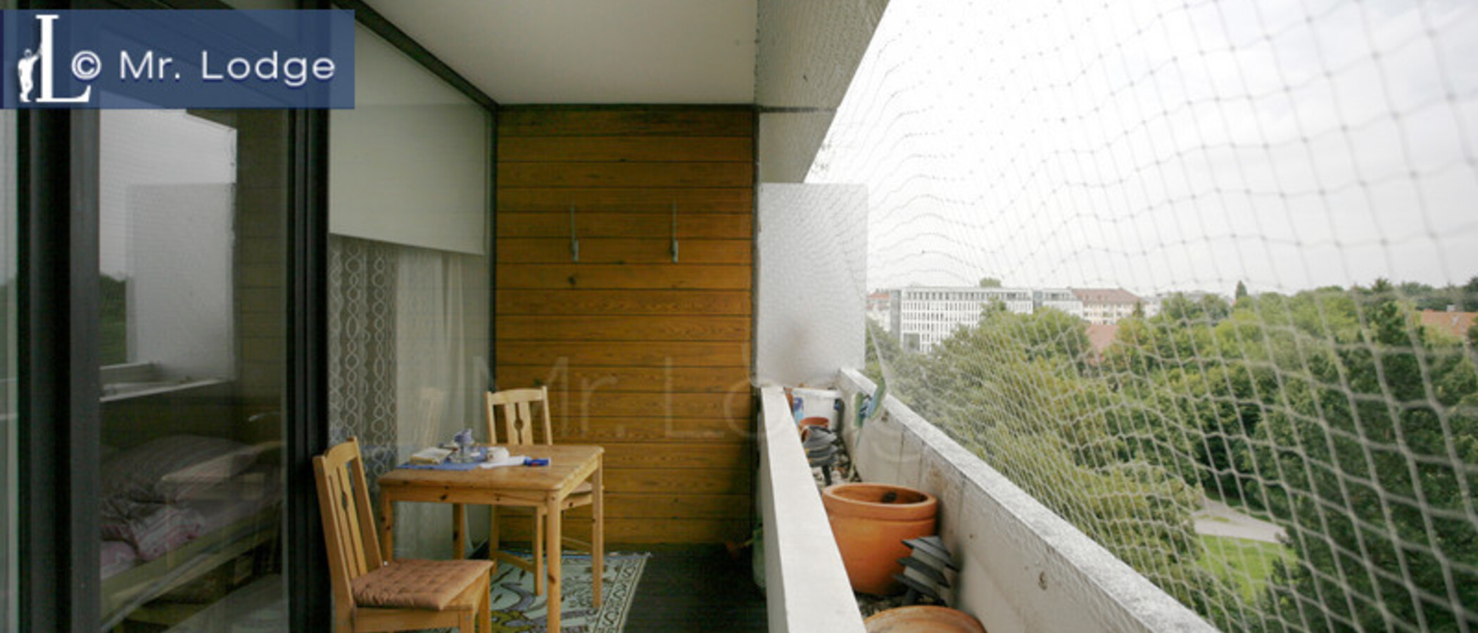 appartamento München Schwabing-Georgenschwaige 03 balcone 5164