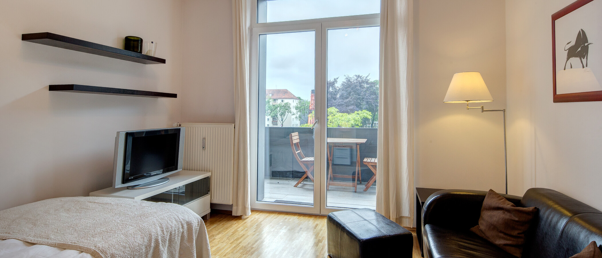 appartamento München Schwabing (rechts der Leopoldstraße) 02 soggiorno 5170