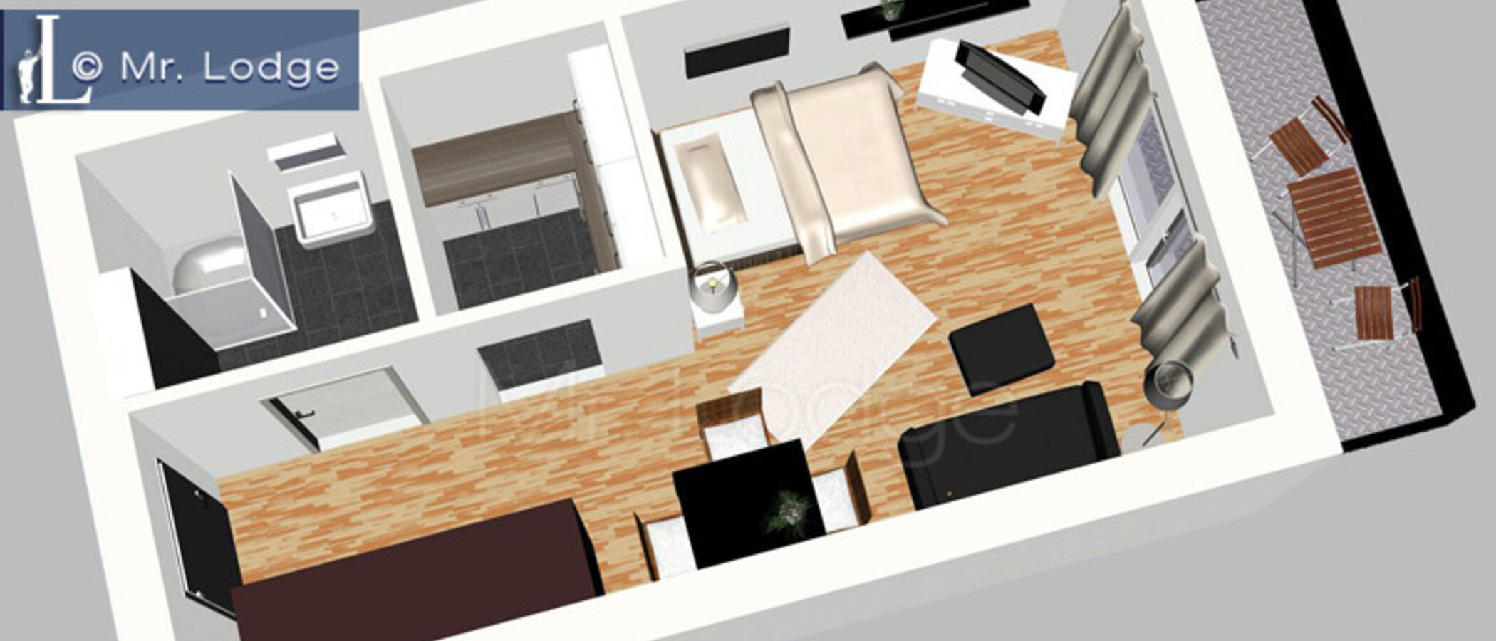 appartamento München Schwabing (rechts der Leopoldstraße) 02 planimetria 5170