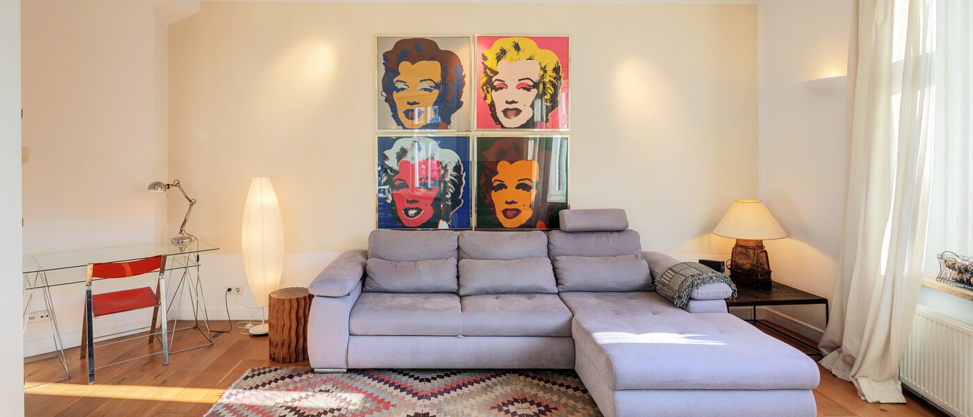 appartamento München Neuhausen 02 zona living 5216