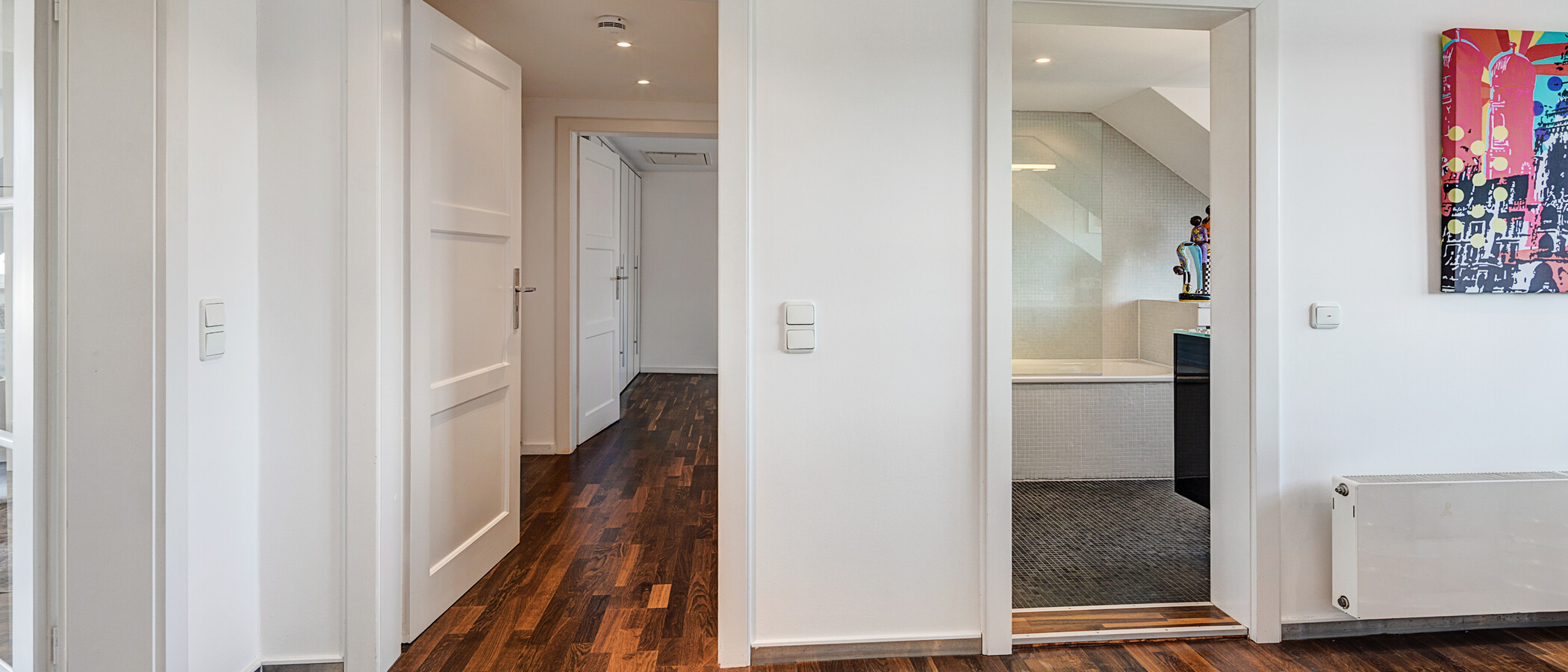 attico con terrazzo München Maxvorstadt 02 ingresso/corridioio 5221