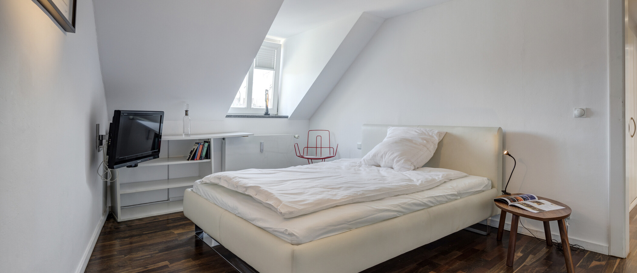 attico con terrazzo München Maxvorstadt 01 zona notte 5221