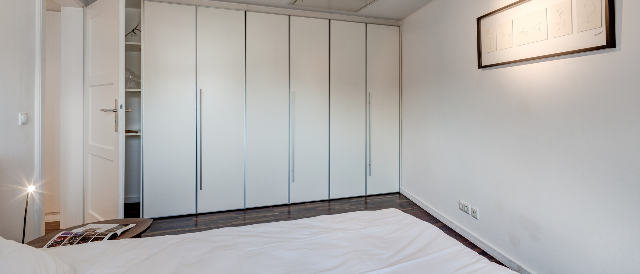attico con terrazzo München Maxvorstadt 03 zona notte 5221