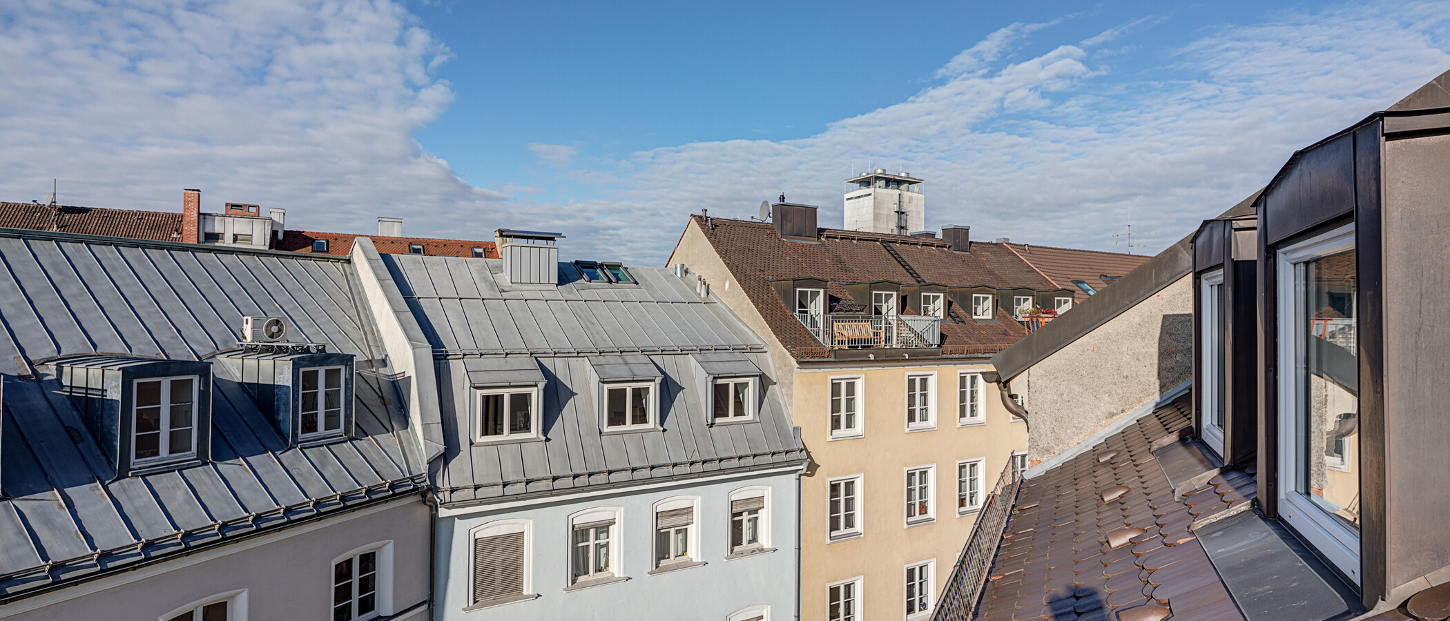 attico con terrazzo München Maxvorstadt 02 vista 5221