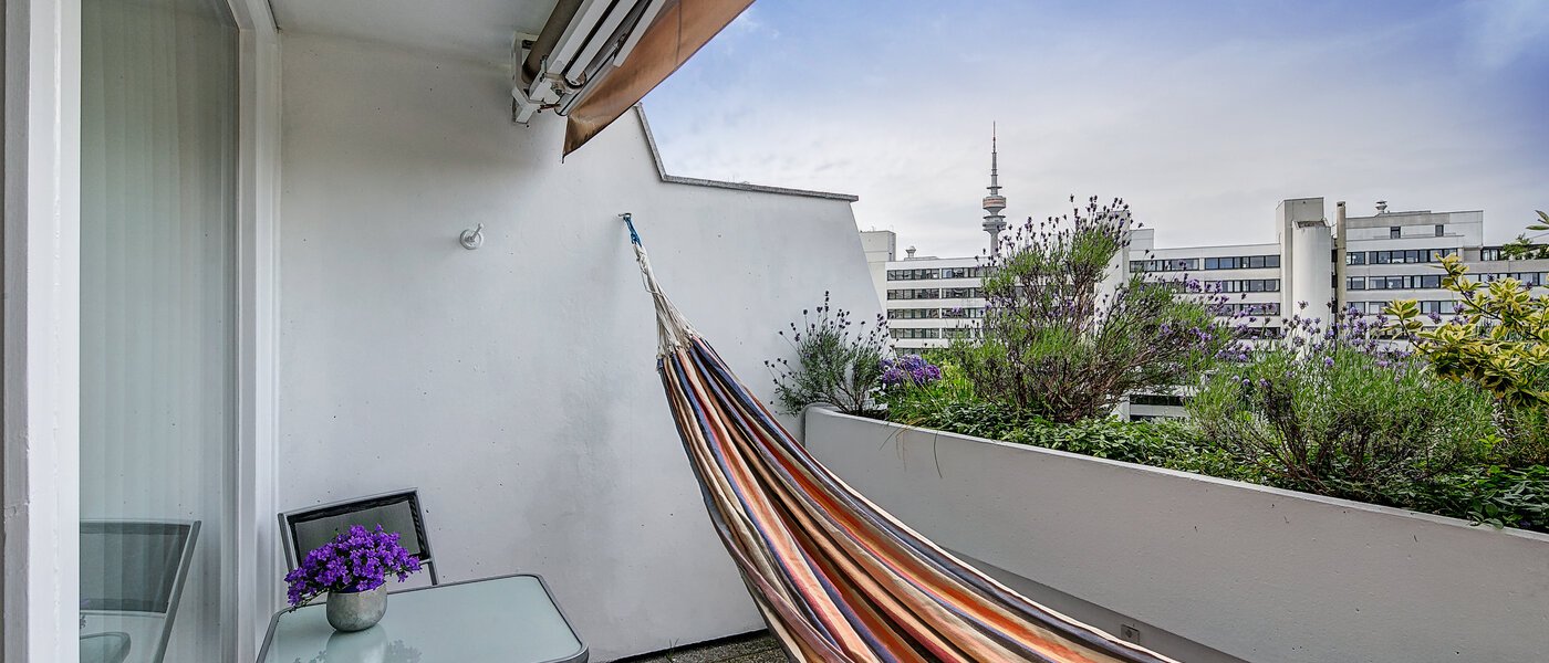 appartamento München Olympiadorf 01 balcone 5242