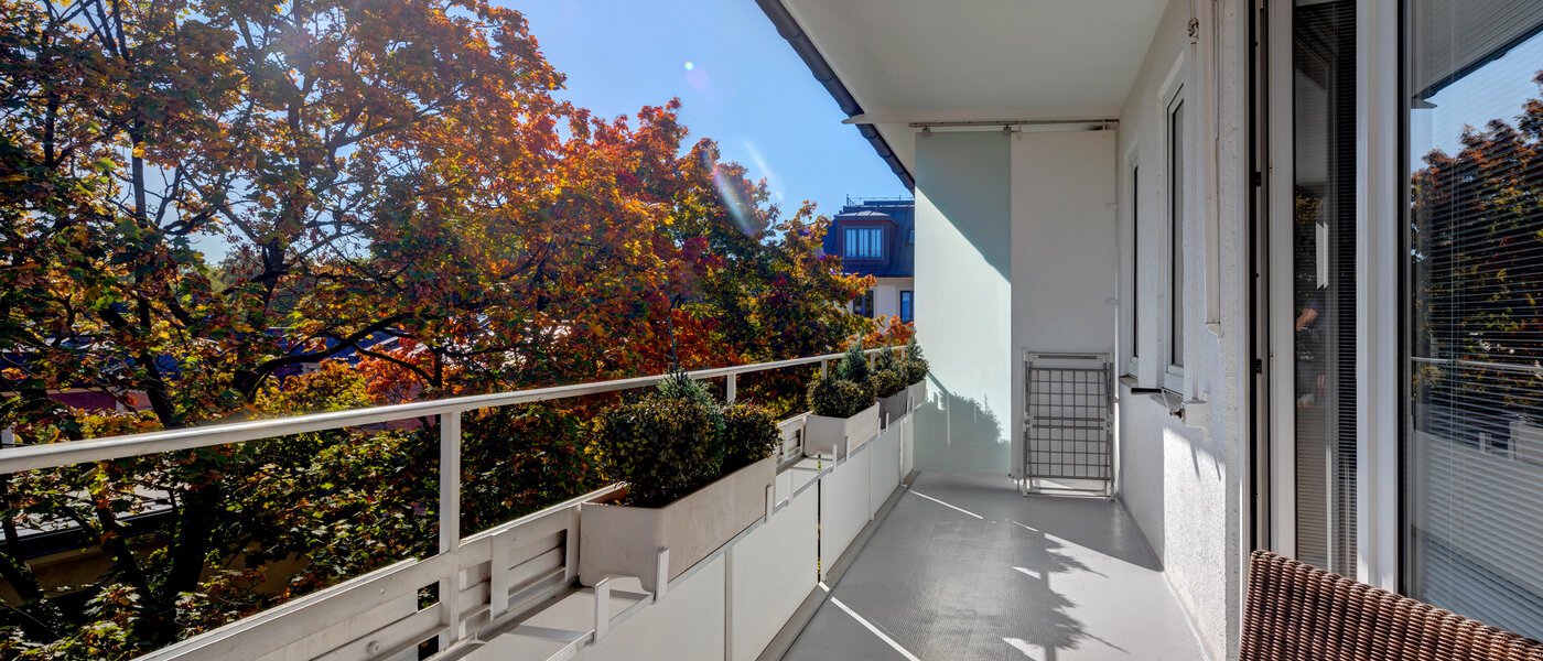 appartamento München Schwabing (links der Leopoldstraße) 02 balcone 5263