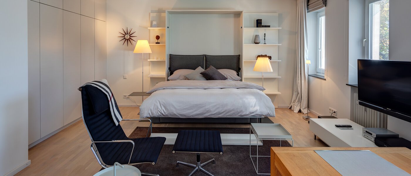 appartamento München Schwabing (links der Leopoldstraße) 01 zona notte 5263