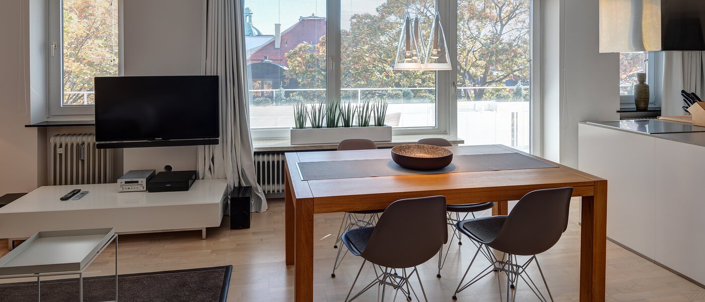 appartamento München Schwabing (links der Leopoldstraße) 02 zona living 5263