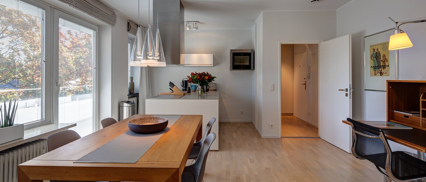 appartamento München Schwabing (links der Leopoldstraße) 03 zona living 5263