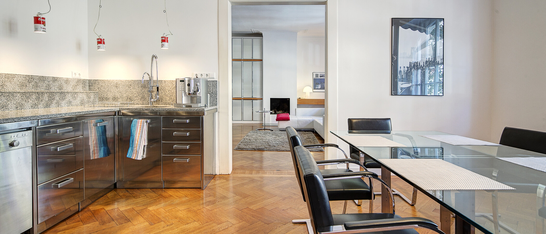 appartamento München Schwabing-West (rund um den Hohenzollernplatz) 03 cucina 5273