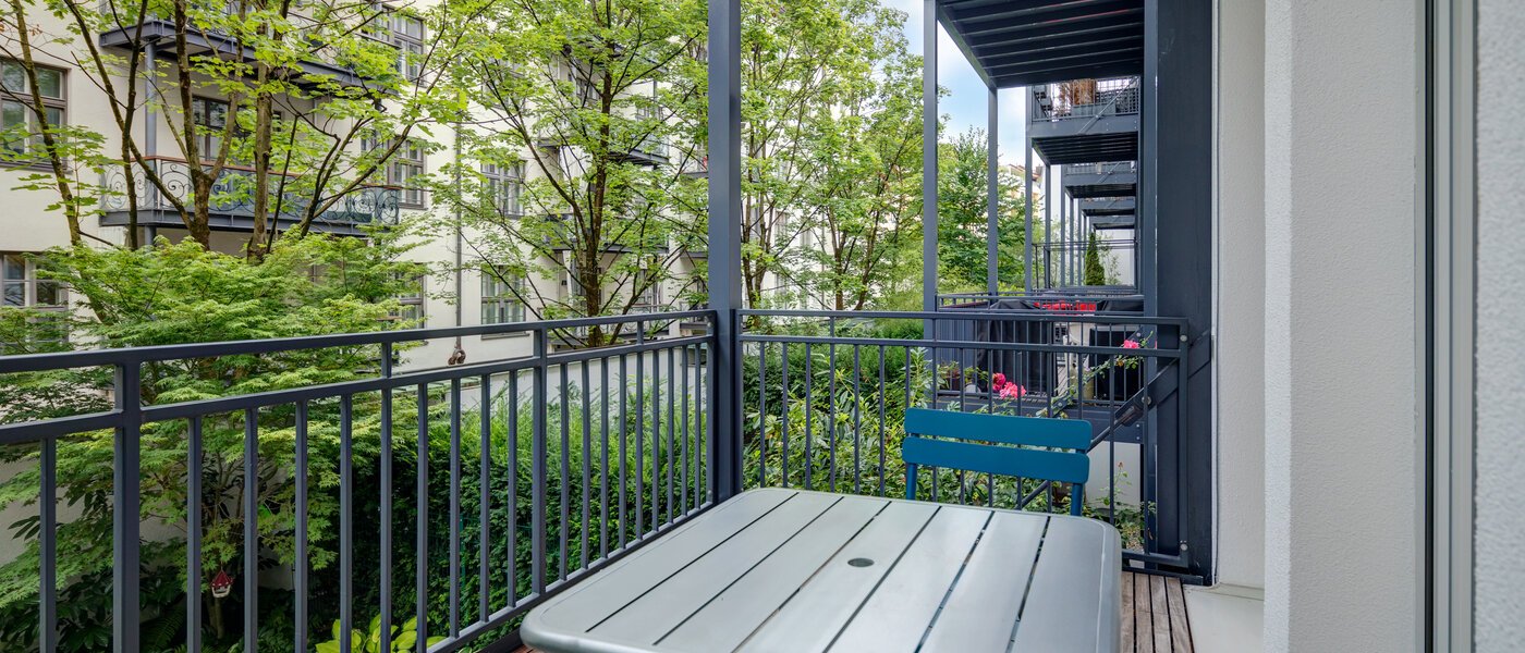 appartamento München Isarvorstadt 02 balcone 5280