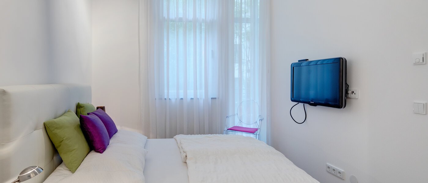 appartamento München Isarvorstadt 02 camera da letto 5280