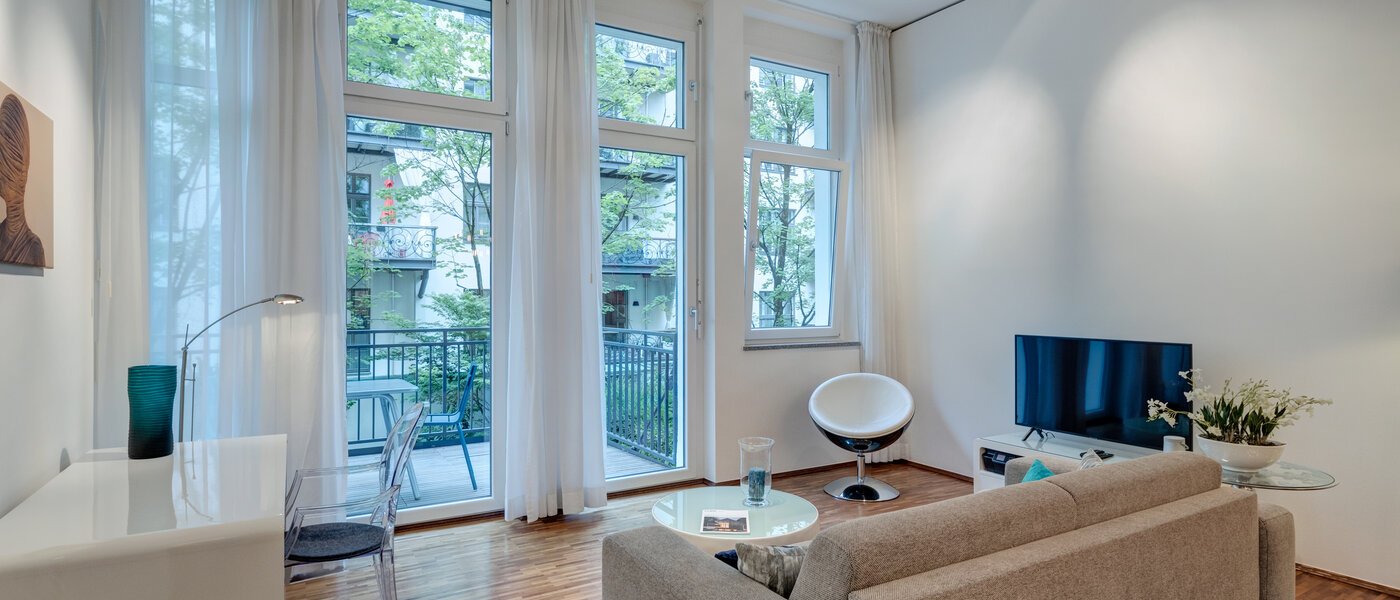 appartamento München Isarvorstadt 03 zona living 5280