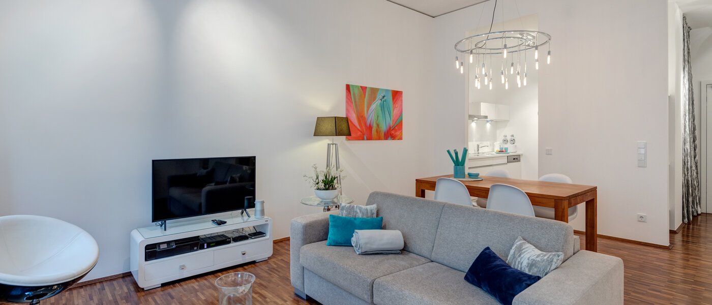 appartamento München Isarvorstadt 05 zona living 5280