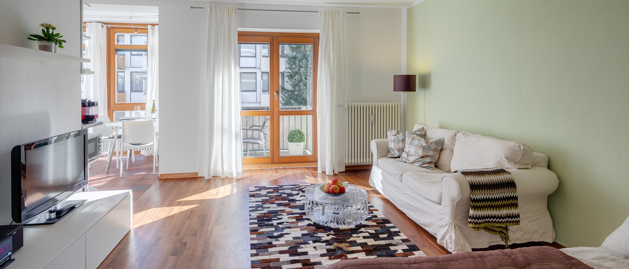 appartamento München Harlaching 01 zona living 5306