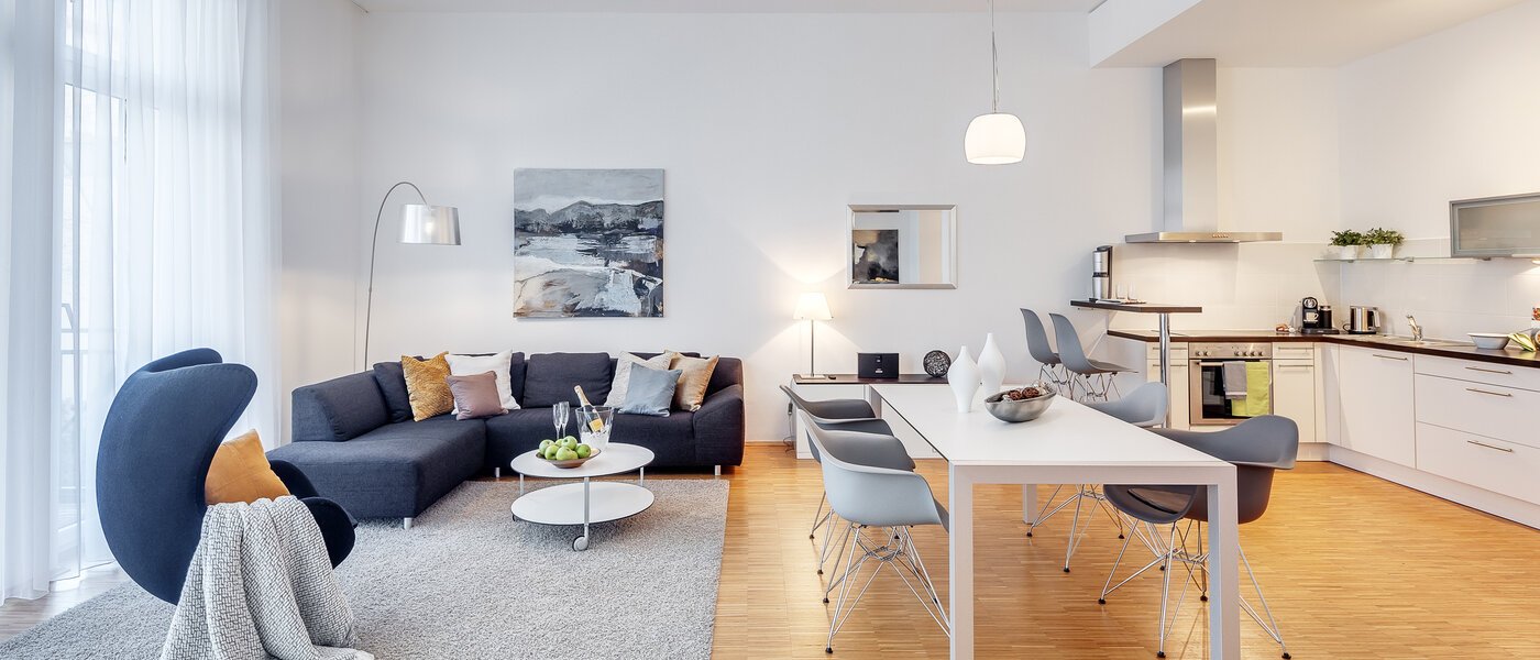 appartamento München Isarvorstadt 02 zona living 5330