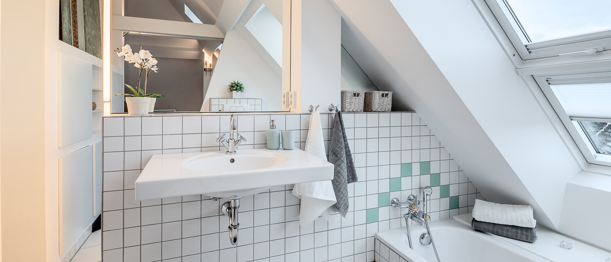 appartamento con galleria München Westend 02 bagno 5354