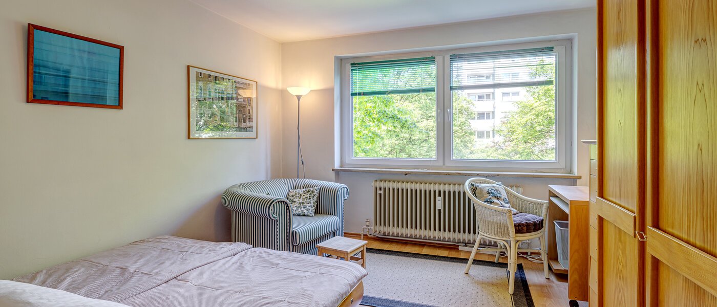 appartamento München Fürstenried 02 camera da letto 5356