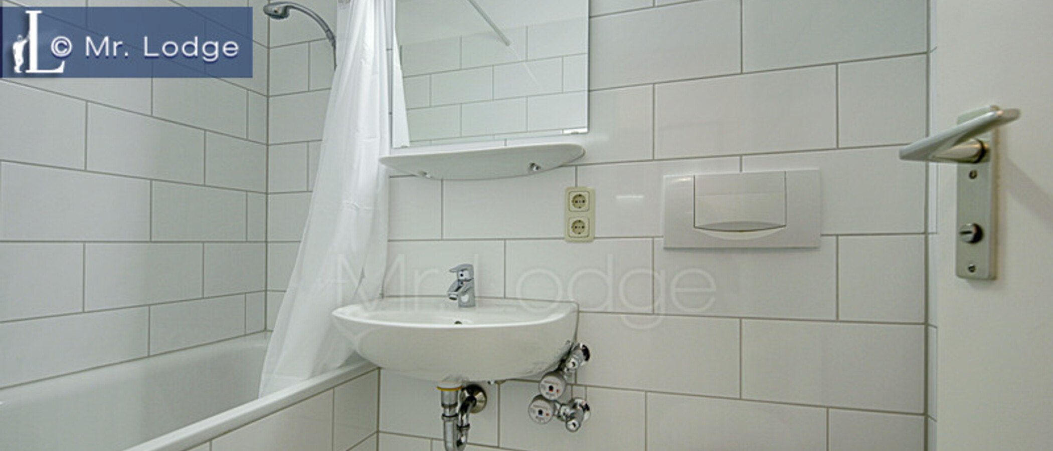 appartamento München Schwabing (rechts der Leopoldstraße) 02 bagno 5388